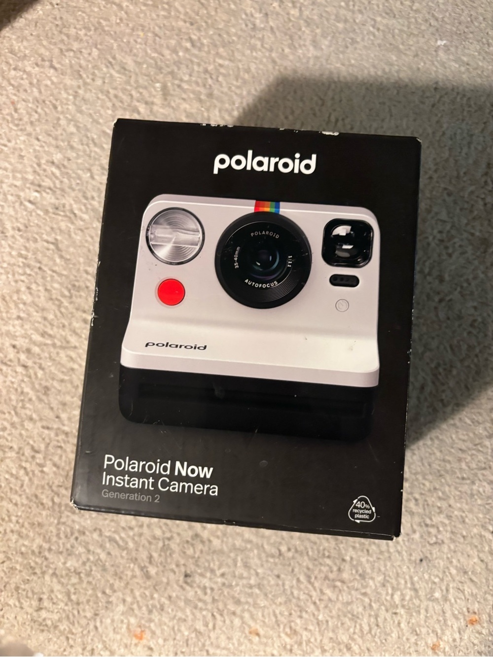 Polaroid Now Instant Camera Generation 2 - White
